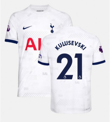 Tottenham Hotspur Dejan Kulusevski #21 Koszulka Podstawowych 2023-24 Krótki Rękaw